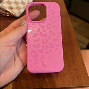 Velvet Caviar Pink Animal Print Phone Case